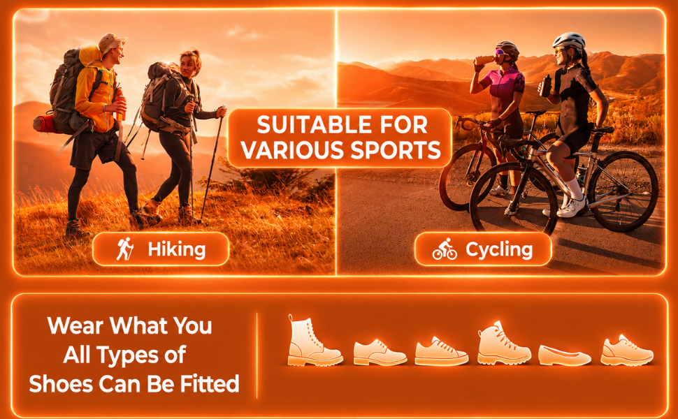 Suitable for outdoor actiities also like hiking etc.