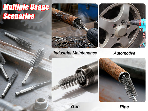 drill brush attachments for cleaning
