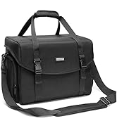 CADeN Camera Bag Case Shoulder Messenger Bag with Tripod Holder Compatible for Nikon, Canon, Sony...
