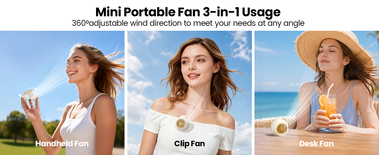 Mini Clip Fan