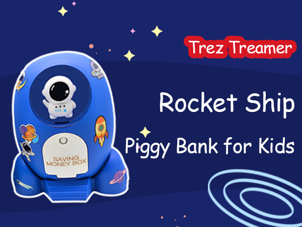 Piggy Bank for Boys Money Safe Piggy Banks for Kids Cash Coin Can ATM Money Bank