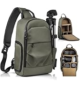 TAAOKA Camera Sling Bag, DSLR/SLR/Mirrorless Camera Backpack Case Shockproof Photography Backpack...