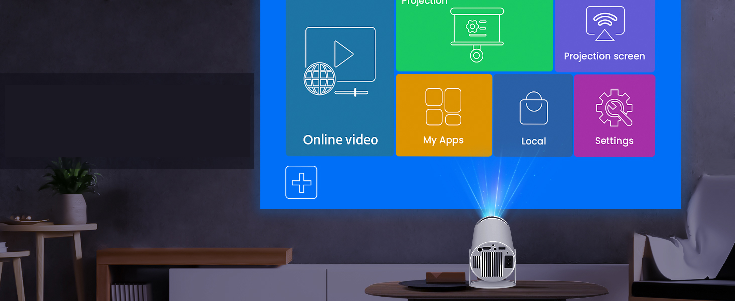 HY300Pro portable projector