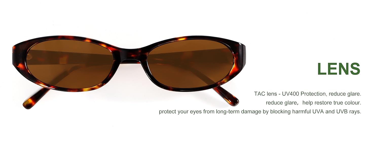 small oval sunglasses