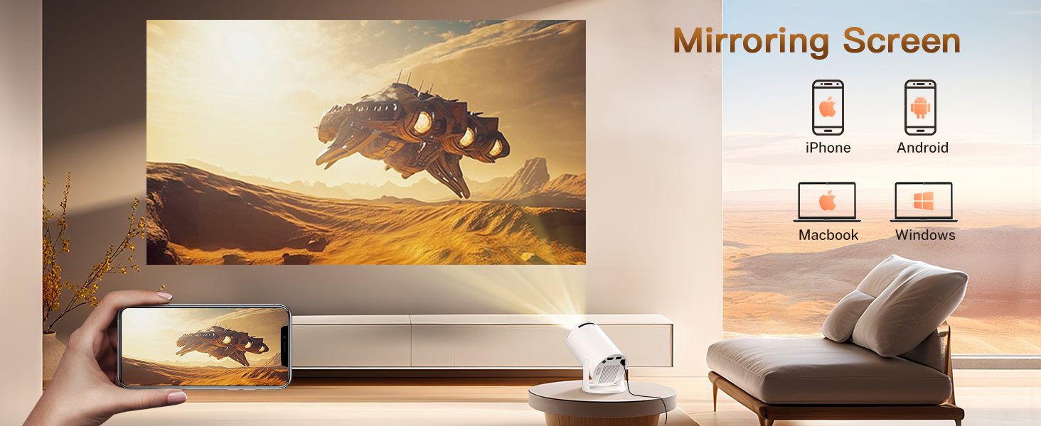 tv projector with wifi and bluetooth