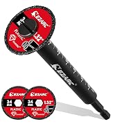 EZARC Inside Pipe Cutter for PVC Pipe, Pipe Cutter with Replaceable Diamond Grit Blades, 2-1/2" C...