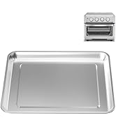 Baking Sheet Pan Stainless Steel, 12.4" x11" Air Fryer Replacement Tray for Cuisinart Air Fryer T...
