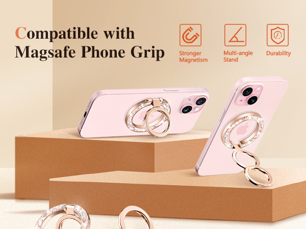 magnetic phone ring holder