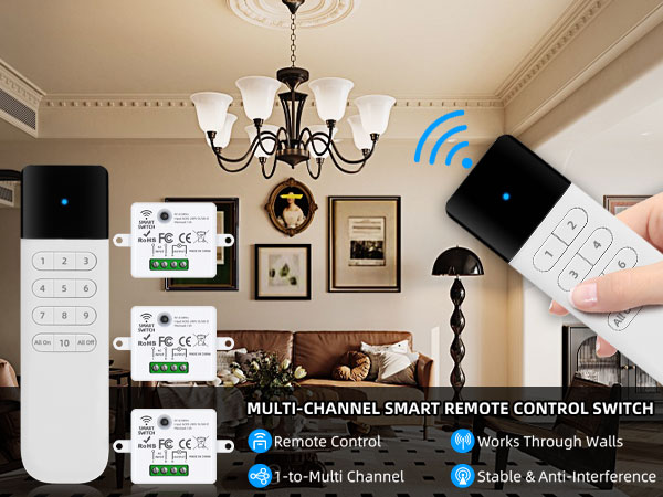 Control Outlet Wireless Light Switch
