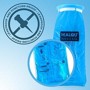 leak proof puncture proof sealed sturdy durable bag