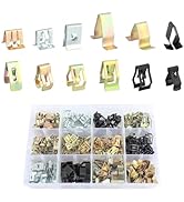 240PCS Car Dashboard Trim Clips,12 Sizes Metal Retainer Clips Automotive,Universal Car Clips Fast...