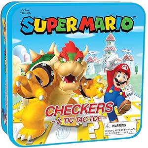 Super Mario vs Bowser Checkers/TTT