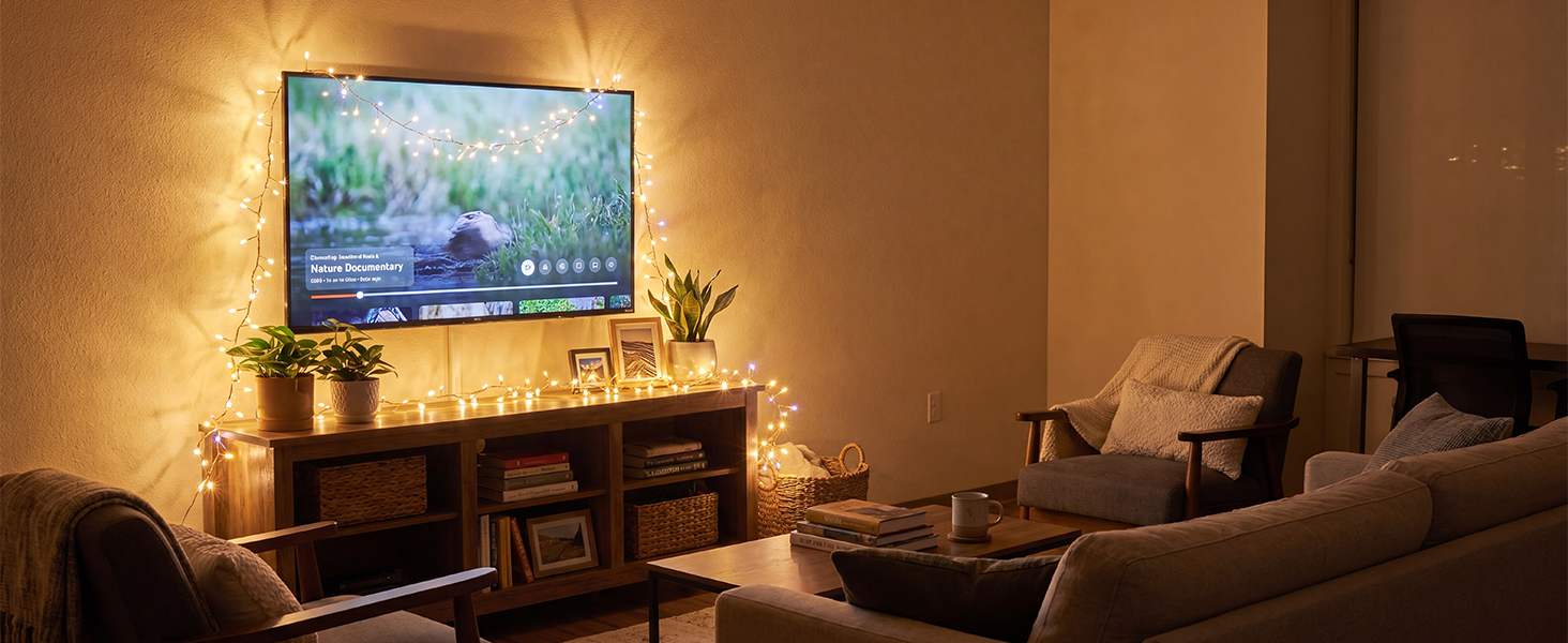 string lights indoor