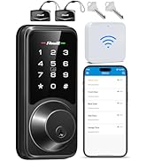 Zowill WiFi Smart Lock, Keyless Entry Door Lock with APP Control, Touchscreen Keypads, Auto Lock ...