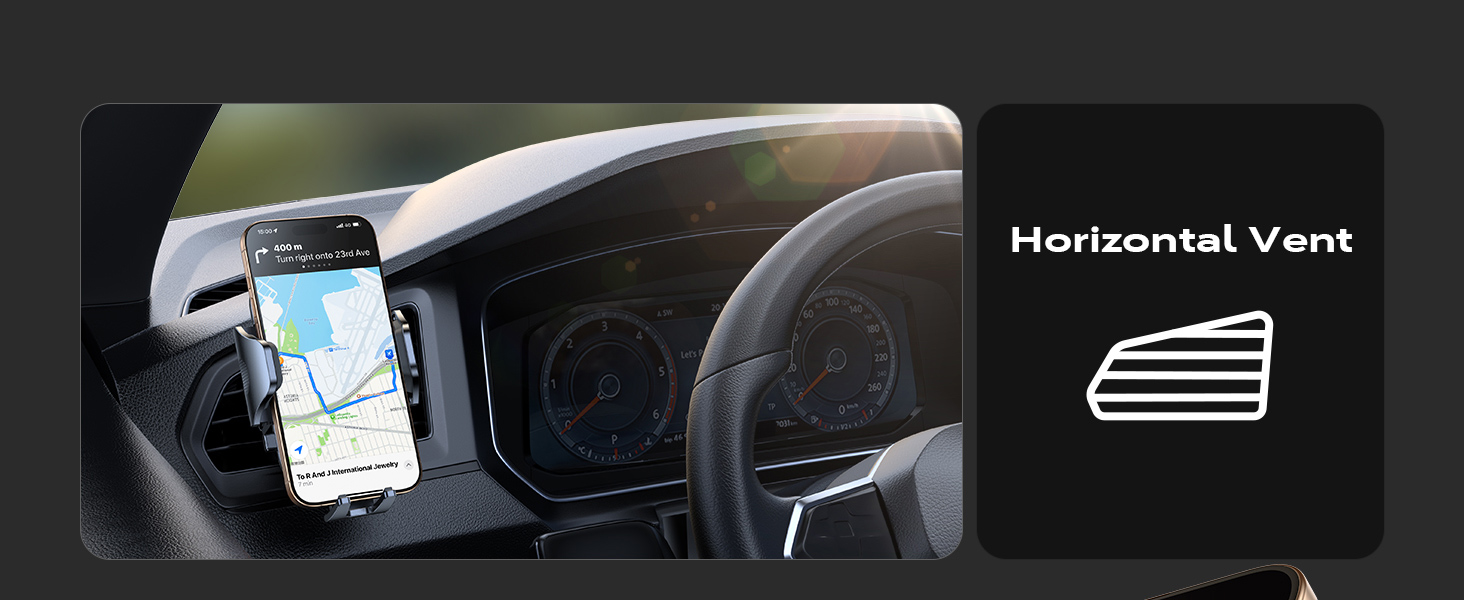 VICSEED car cell phone holder for android air vent phone holder for car phone stand