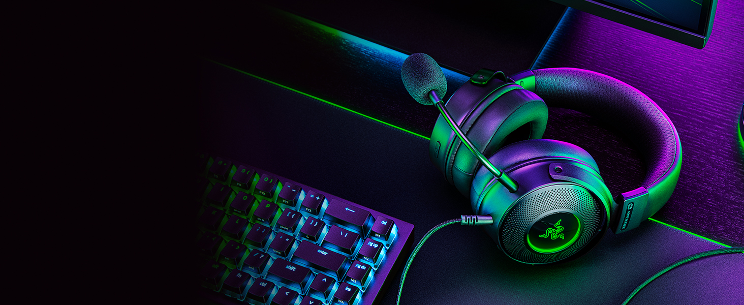  Kraken V3 HyperSense Wired USB Gaming Headset