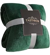 TASTHROW Large Flannel Fleece Throw Blanket, 50×70 Inch - Cozy Lightweight Thick Blanket - All Se...