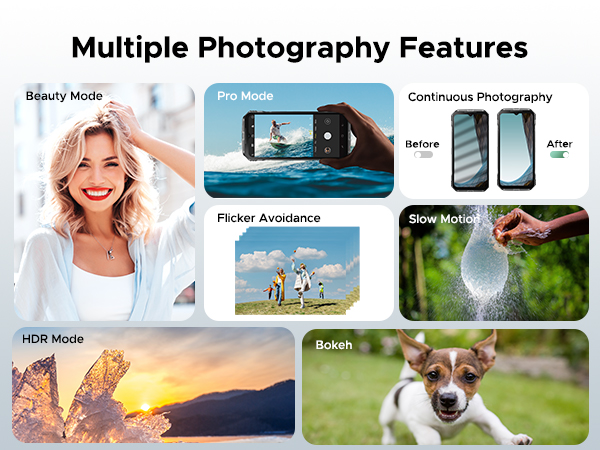 Multiple Photography Features