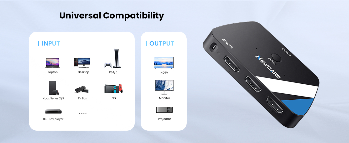 hdmi switch with remote