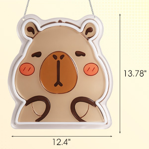 Capybara Night Light for Kids, Cute Capybara Lamp Baby Nursery Night Lamp