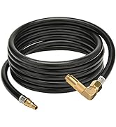 Stanbroil 12FT RV Quick Connect Propane Hose with Propane Elbow Adapter Fitting RV Quick-Connect ...