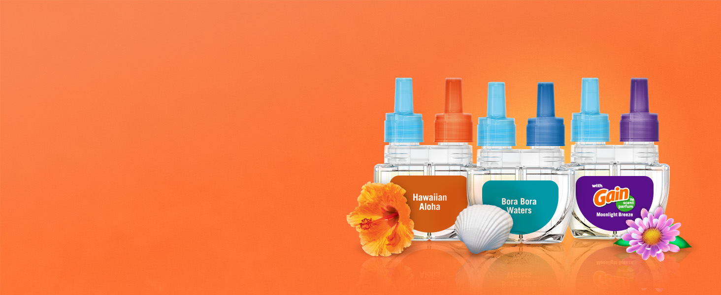 Febreze Plug Scent Boost Tropical Scents