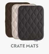 Paw Inspired Washable Padded Crate Mats for Dogs | 23" x 17" Pad, Fits 24-inch Kennels | Leakproo...