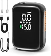 Pumteck AP1-M Electric Ball Air Pump: 15 Psi Portable Fast Inflation Rechargeable Sports Ball Inf...