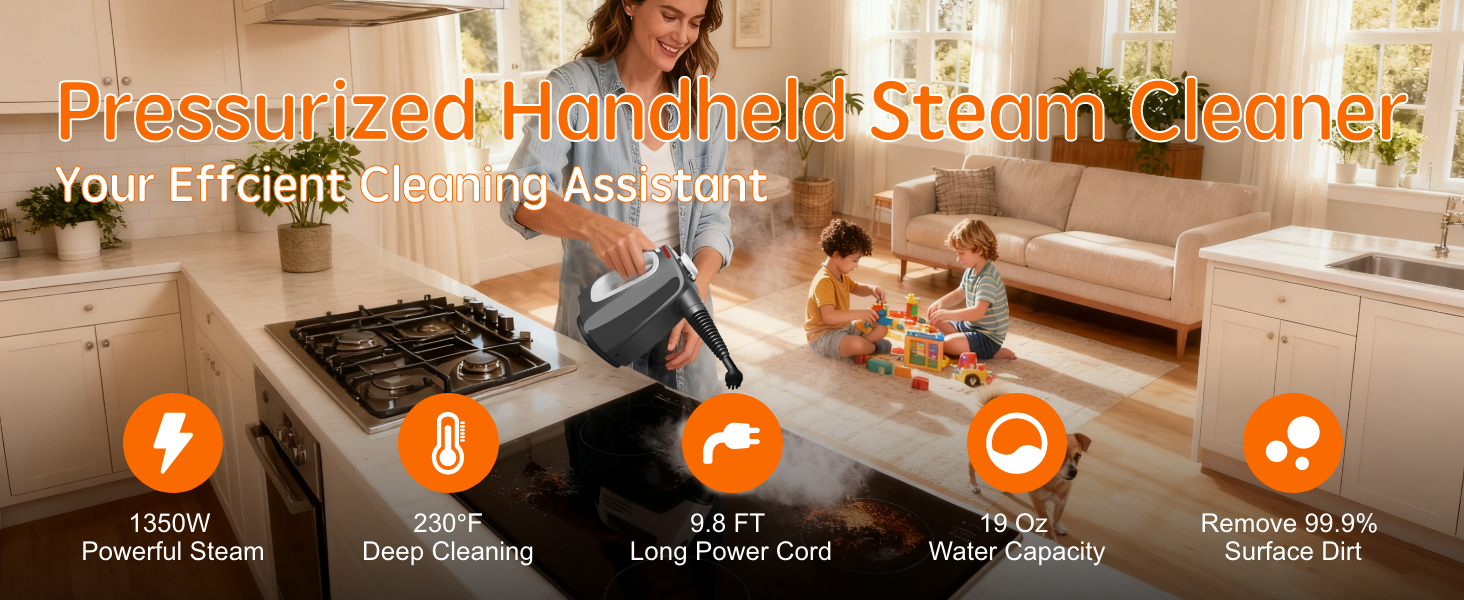 handheld steam cleaner