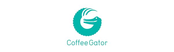 Icon of a rounded teal alligator on a white background