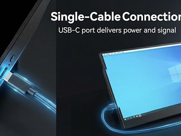 single cable connection