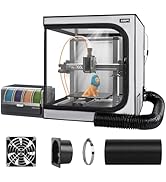 Upgrade 3D Printer Enclosure with Ventilation Kit for Anycubic Kobra 3/3 V2 Combo,Fireproof &amp; Dus...
