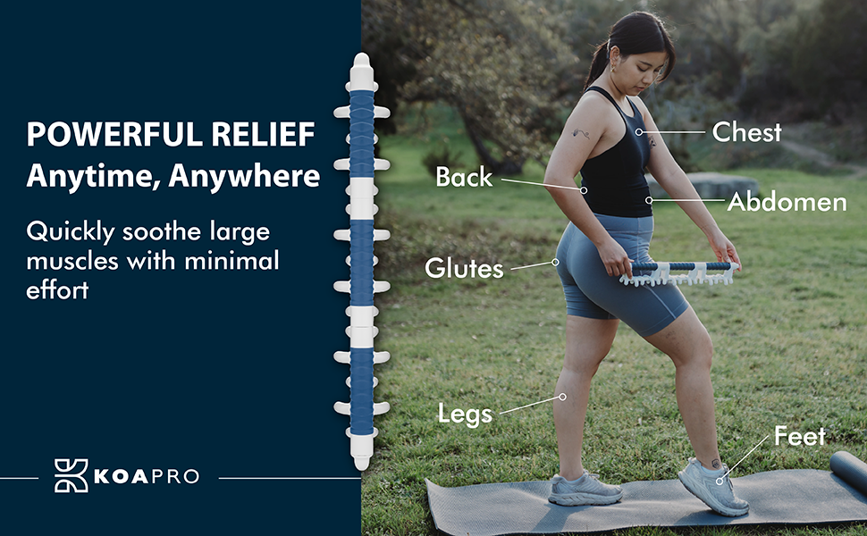 koapro powerful pain relief quickly soothe large muscle groups with minimal effort