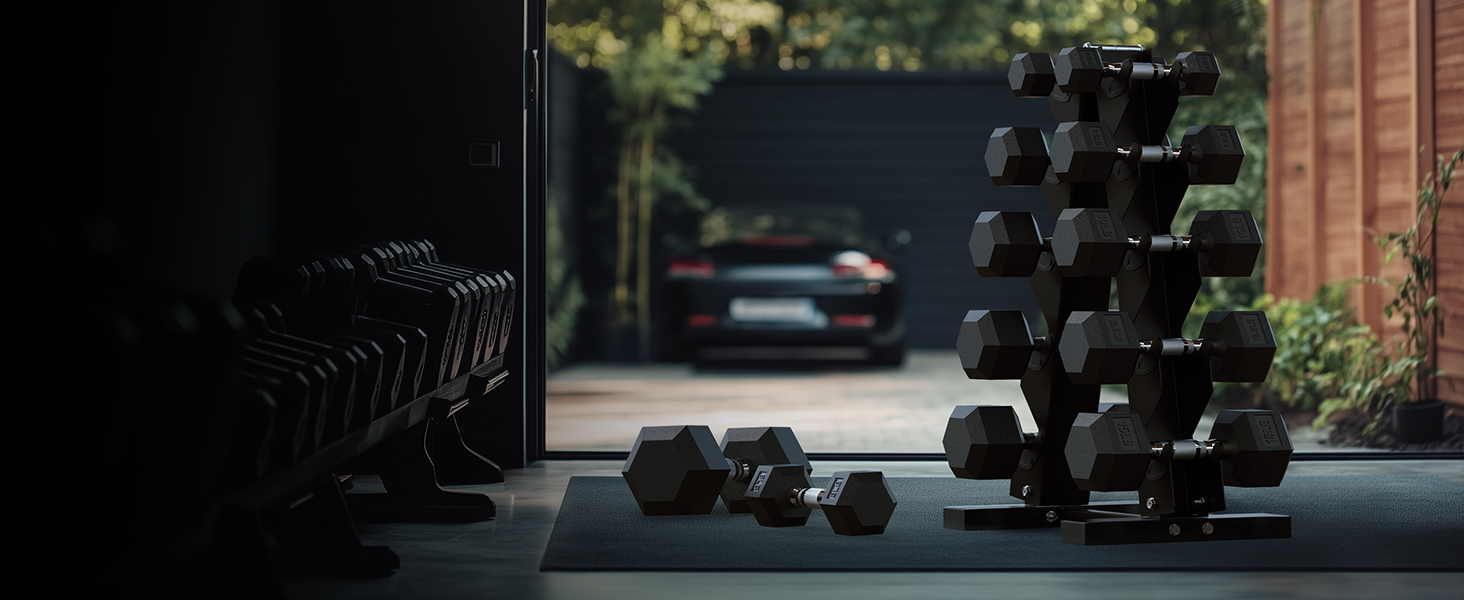 dumbbell set