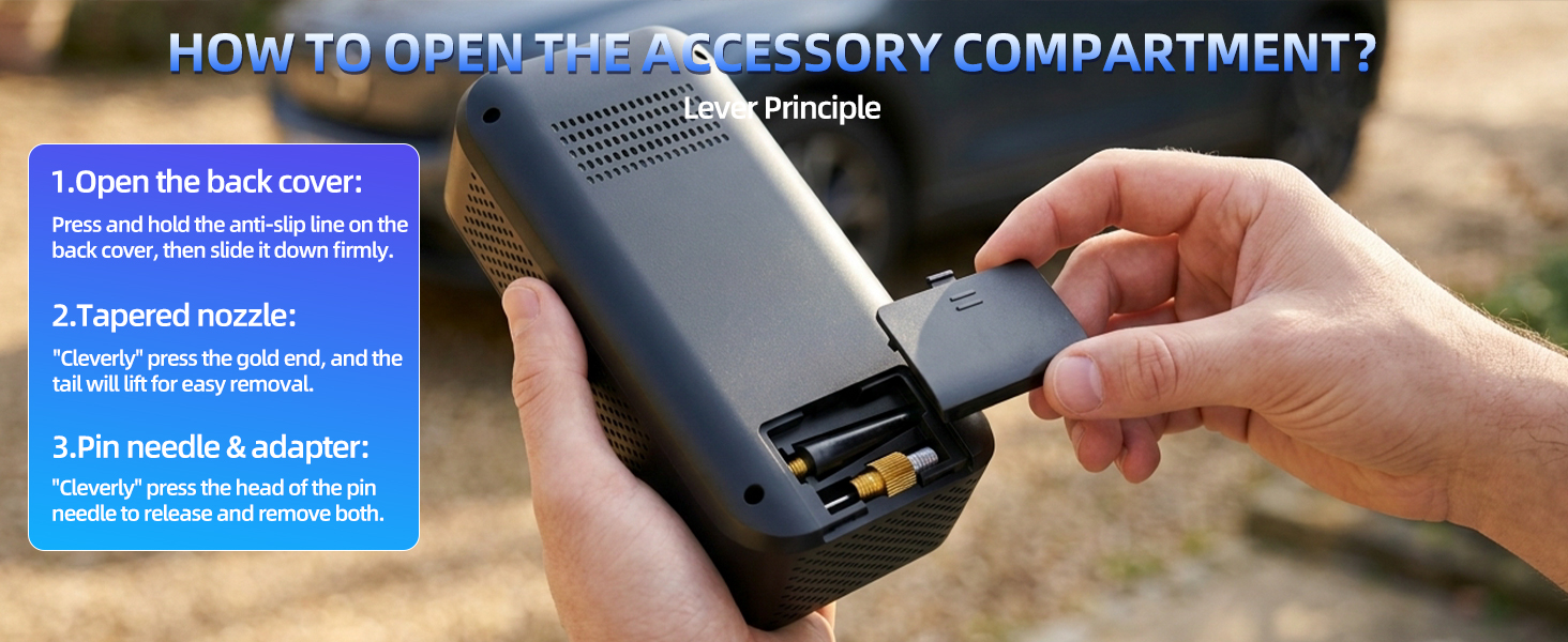 Tire Inflator Portable Air Compressor