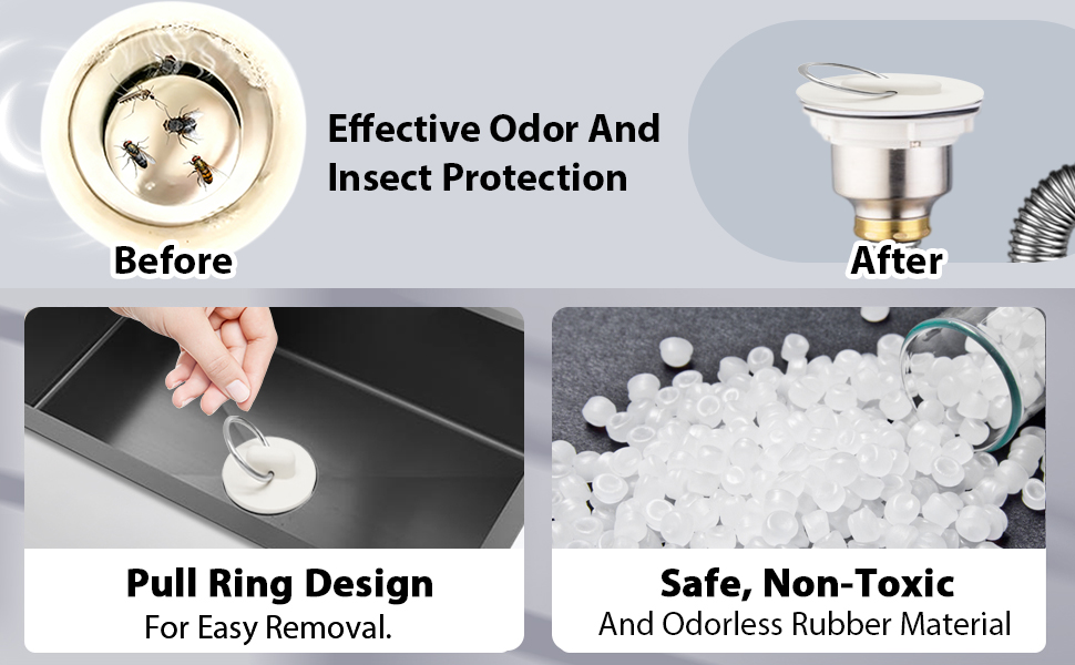 camper sink drain plug