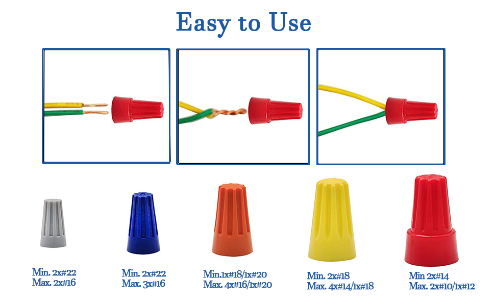 wire nuts electrical wire connectors wire caps wire nuts assortment wire nut wire caps electrical