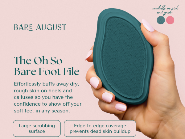 bare august heel scraper for cracked heels foot scrubber dead skin remover foot scraper foot file