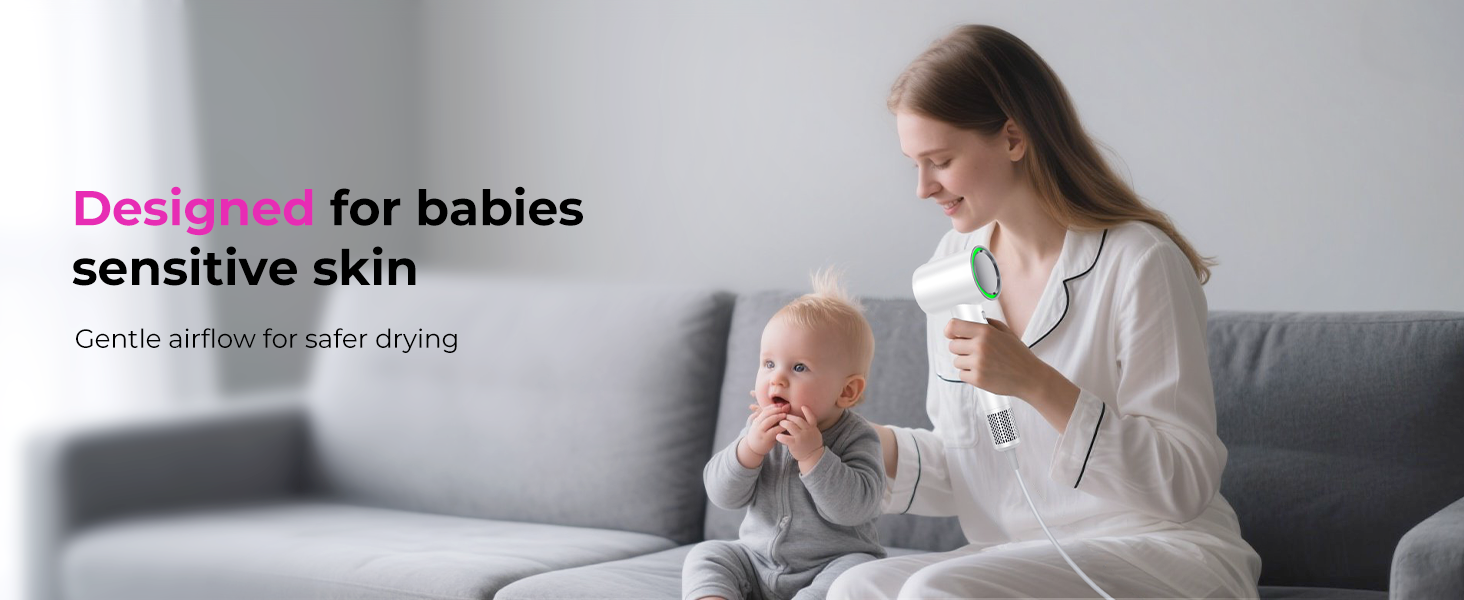 ionic hair dryer with diffuser