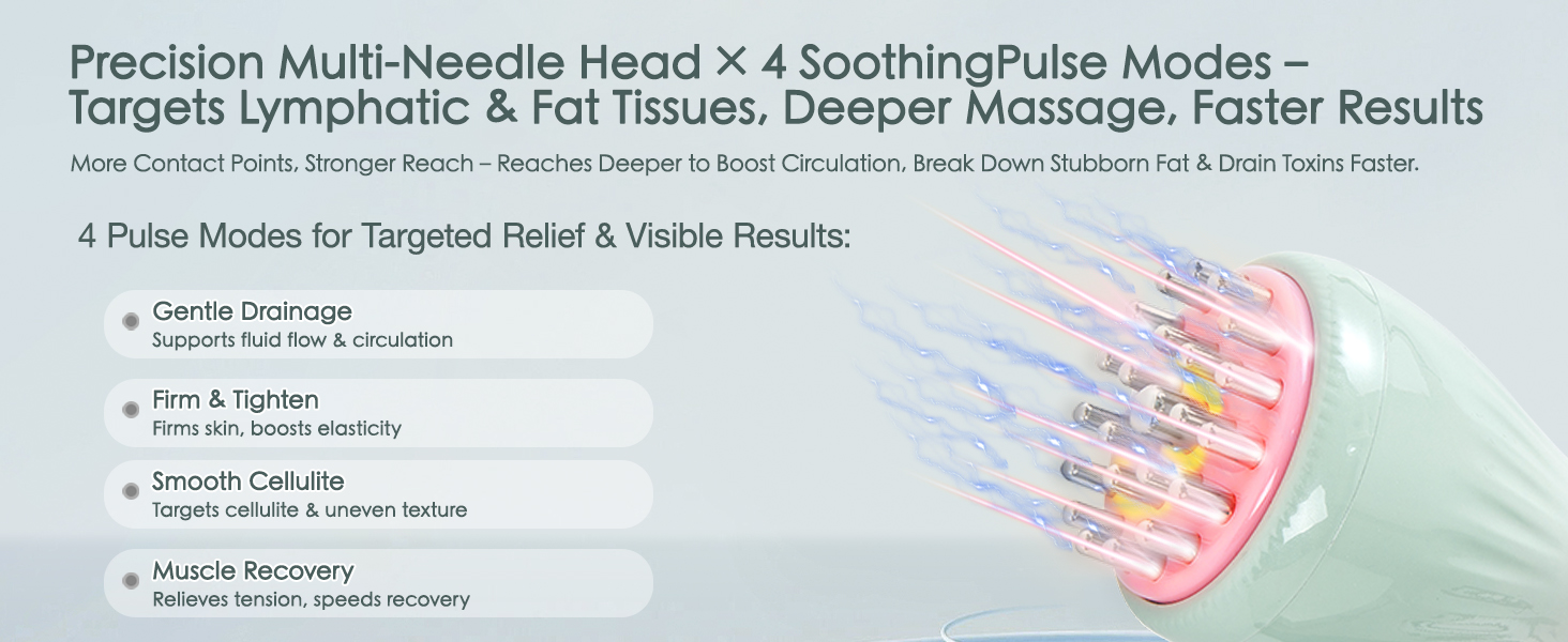 lymphatic drainage massager
