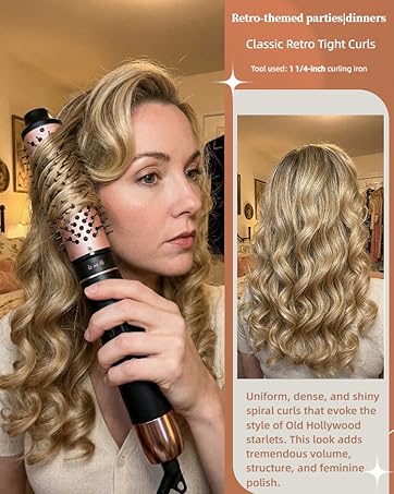 Classic Retro Tight Curls