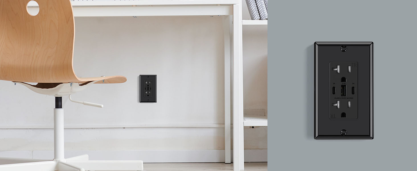 We offers standard wall plates engineered to U.S.