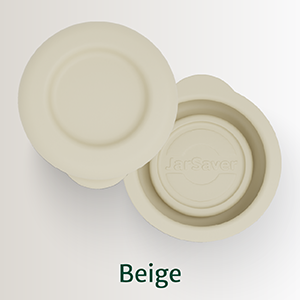 beige silicone caps