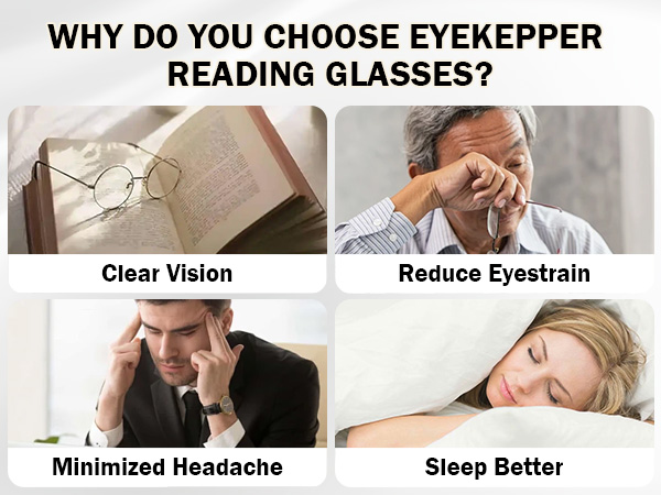 clear reading glasses