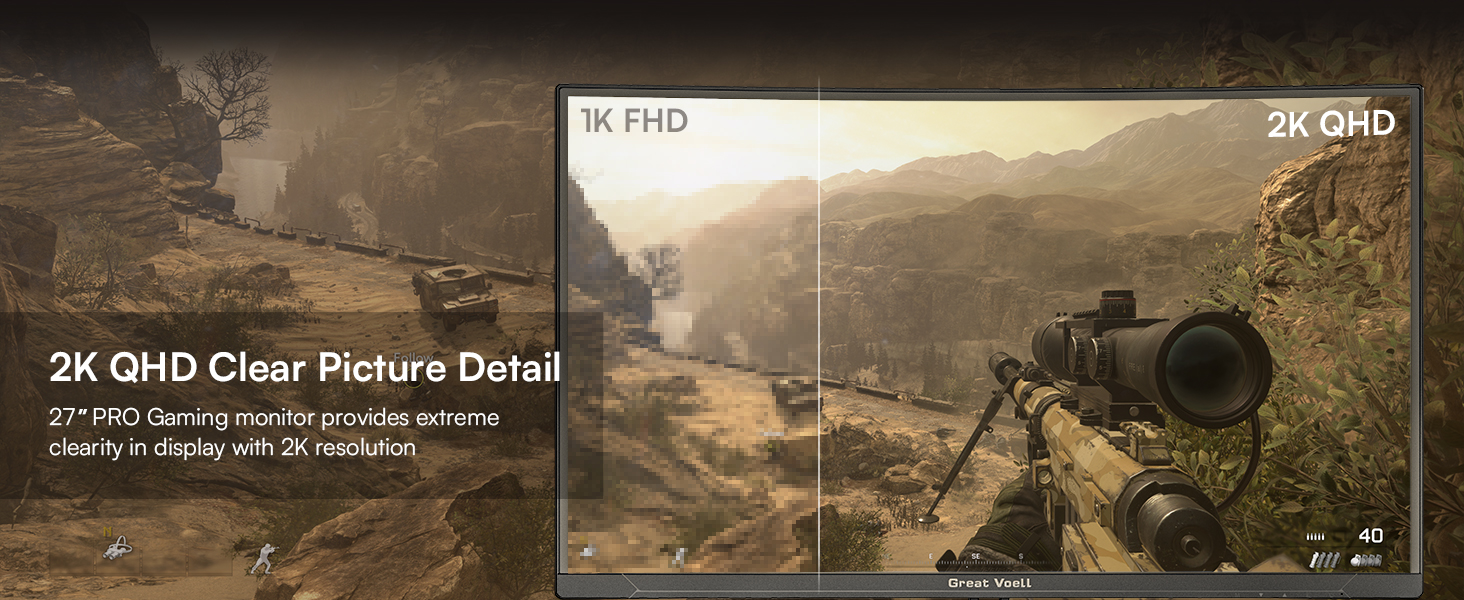 27 gaming monitor 2k