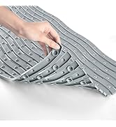 SUMLANS Bath Tub Mat Non Slip, Safe Soft Shower Mats with Strong Grip Suction Cups and Drain Hole...