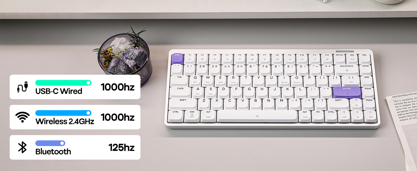 Luma84 Wireless Gaming Mechanical Keyboard