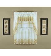 Today's Curtain, Vintage Macramé Organza Tier 36