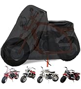 QYMOTO Mini Bike Cover for Minibike,Dirt Bike, Scooter,Small Bicycle Coleman CT200U CT200U-EX CT1...