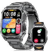 LIMIGE Smart Watch for Men's 1000mAh 2.01" IP68 Military Sports 24/7 Health | Large Touch Screen